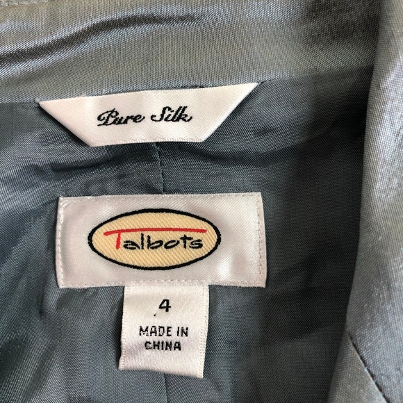 πTalbots Elegant Evening - Formal - Mother of the Bride Silk Pant Suit - Picture 14 of 15